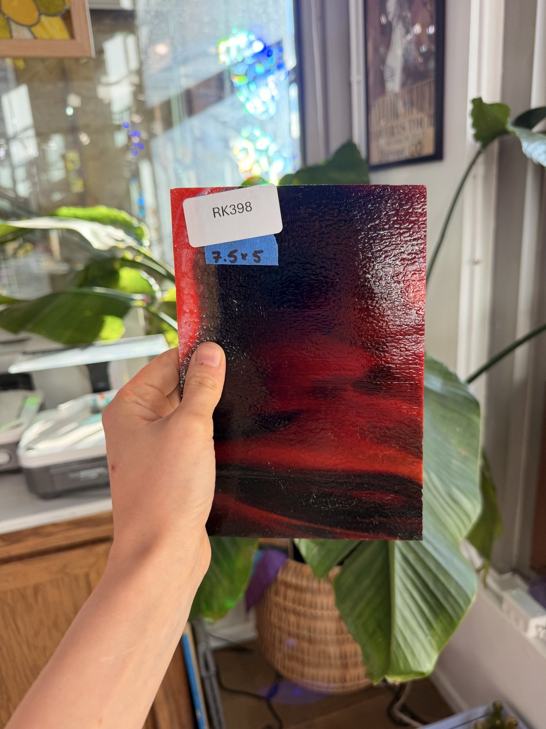 Vintage Red Black Opal Uroboros – RK398