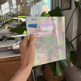Light Pink Vintage Rare Iridescent Spectrum Sheet Glass Spectrum Glass Default Title