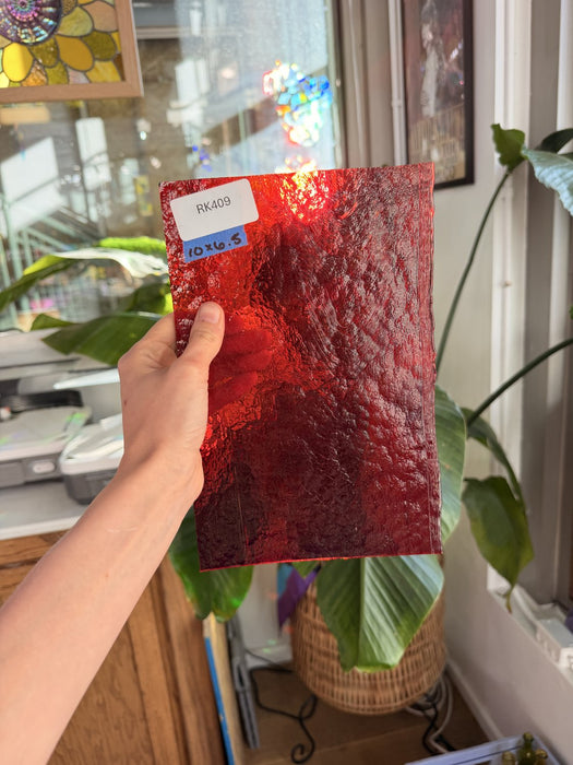 Red Transparent Bullseye – RK409
