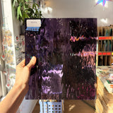 Deep Violet/Pale Purple Waterglass Oceanside Fusible 96 COE