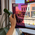 Medium Purple Vintage GNA Sheet Glass Colorado Glassworks