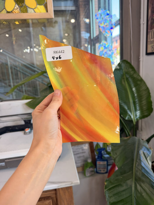 Mixed AC Fischer Multicolor Sheet Glass Colorado Glassworks Default Title