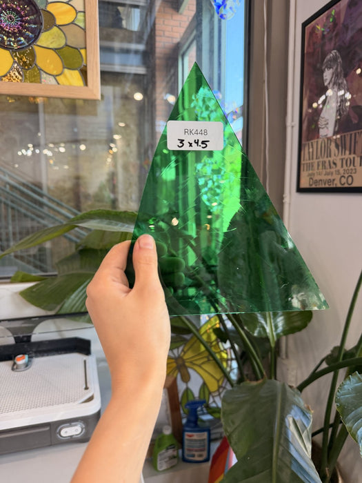 Kelly Green Transparent GNA Sheet Glass Colorado Glassworks Default Title