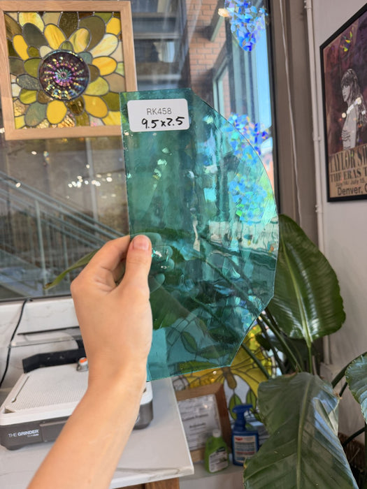 Caribbean Blue Vintage GNA Sheet Glass Colorado Glassworks Default Title