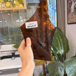 Medium Brown Mouthblown Sheet Glass Mouth Blown Glass Default Title