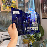 Dark Blue on Clear Flash Glass (score accounted for)
