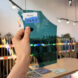 Mediun Dark Blue Transparent Fremont Flash (on clear) Sheet Glass – RK492
