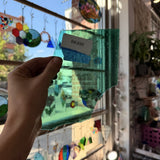 Teal Mouthblown Sheet Glass – RK496