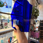 Cobalt Dark Blue on Clear Flash Sheet Glass – RK506