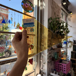 Transparent Honey Oceanside Sheet Glass