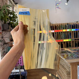 Light Amber White Clear Mouthblown AC Fischer Sheet Glass