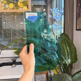 Medium Sky Blue Mouthblown Sheet Glass Mouth Blown Glass Default Title