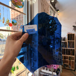 Mediun Dark Blue Transparent Fremont Flash (on clear) Sheet Glass – RK545