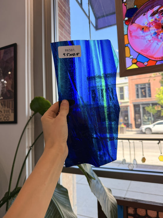 Blue Green Wispy Lamberts Sheet Glass Lamberts Glass