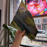 Sage Green Mottled Sheet Glass Colorado Glassworks