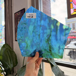 Blue Green Mottled