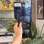 Medium Blue Oceanside Waterglass Fusible 96 COE Fusible Sheet Glass Oceanside Glass
