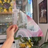 Pink White Mixed Vintage Baroque Sheet Glass Colorado Glassworks Default Title