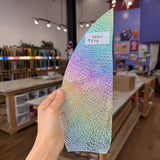 Rainbow Dichroic Croco Sheet Glass Colorado Glassworks RK661 (9x4in)