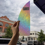 Rainbow Dichroic Croco Sheet Glass Colorado Glassworks