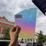 Rainbow Dichroic Croco Sheet Glass Colorado Glassworks