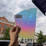 Rainbow Dichroic Croco Sheet Glass Colorado Glassworks