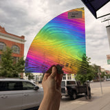 Rainbow Dichroic Barnwood Sheet Glass Colorado Glassworks