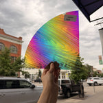 Rainbow Dichroic Barnwood Sheet Glass Colorado Glassworks