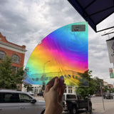 Rainbow Baroque Oceanside Fusible 96 COE Fusible Sheet Glass Oceanside Glass
