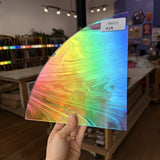 Rainbow Baroque Oceanside Fusible 96 COE Fusible Sheet Glass Oceanside Glass RK672 (9x9in)