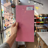 Hot Pink Opal on Clear Lamberts Flash Glass