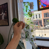 Bullseye Multicolor Green Confetti and Glass 90 COE