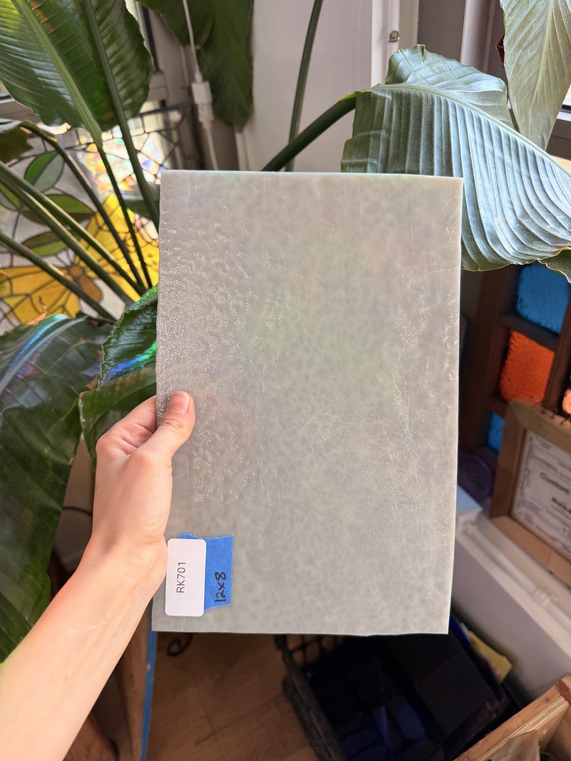 Light Gray Dappled Bullseye – RK701