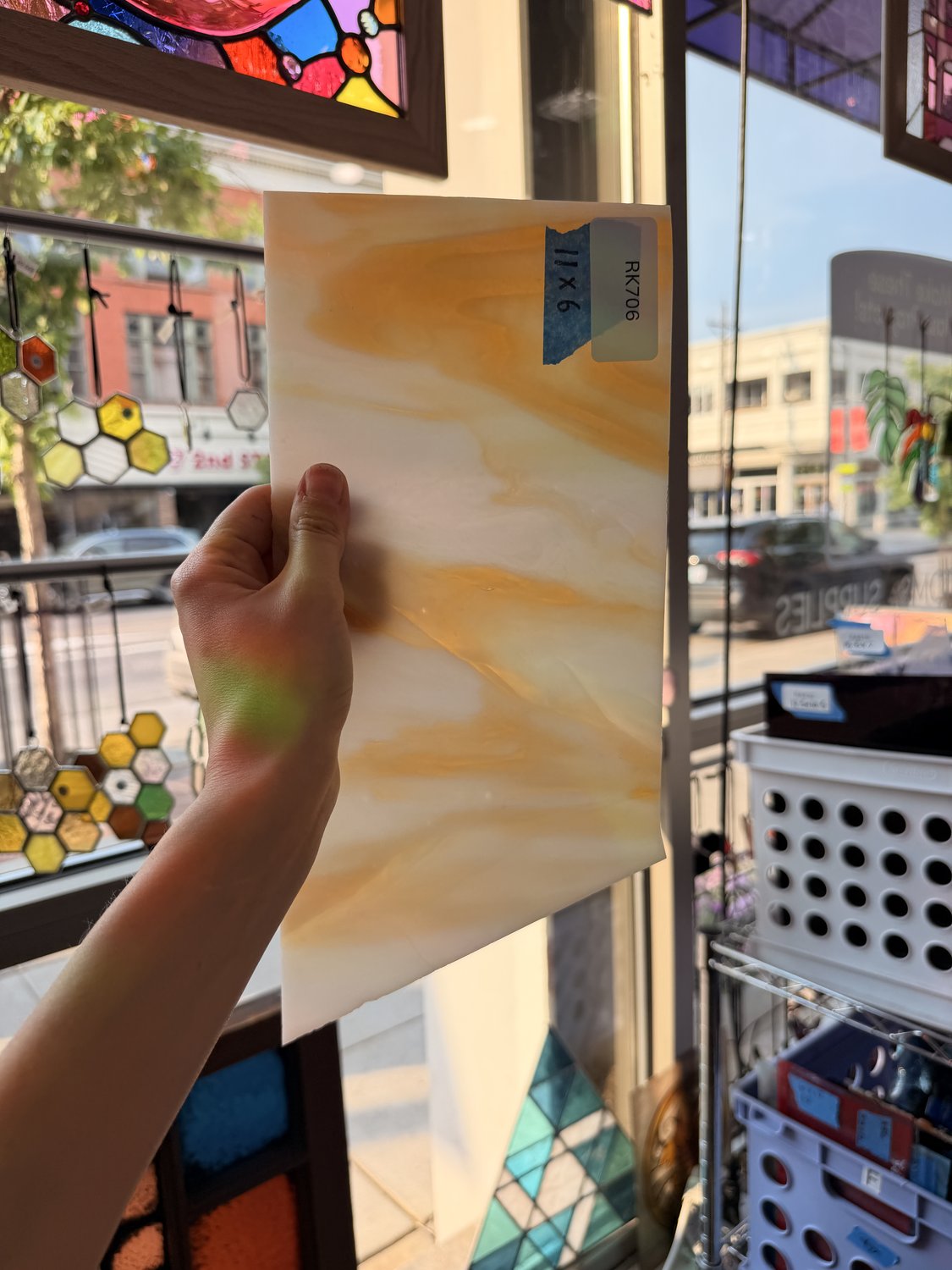 White Amber Opal Kokomo – RK706