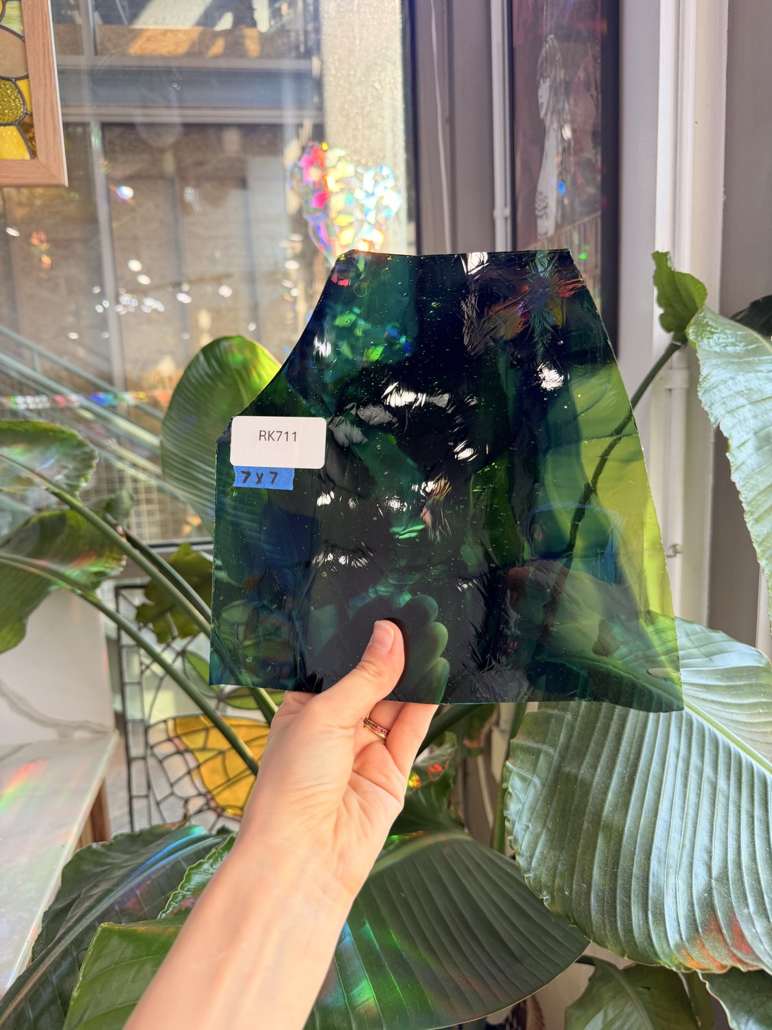 Dark Blue Green Wispy Lamberts – RK711