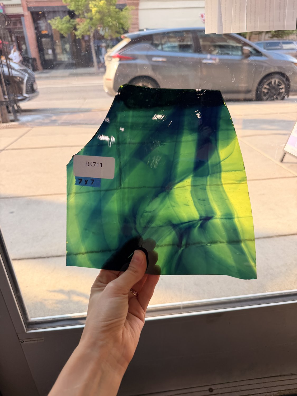 Dark Blue Green Wispy Lamberts – RK711