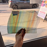 Green Blue Rainbow Mouthblown Lamberts – RK713