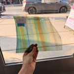 Green Blue Rainbow Mouthblown Lamberts – RK714