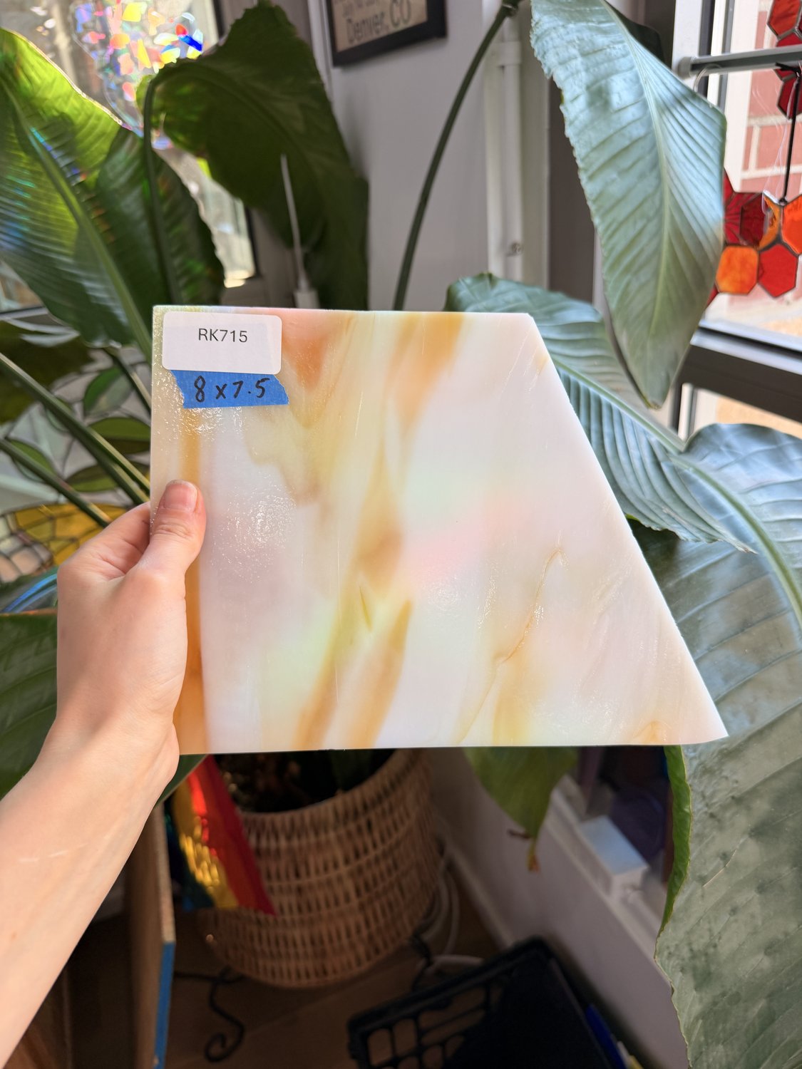 White Amber Opal Kokomo – RK715