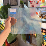 Clear Milky Vintage Chicago Art Glass – RK719