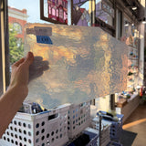 Clear Milky Vintage Chicago Art Glass – RK720