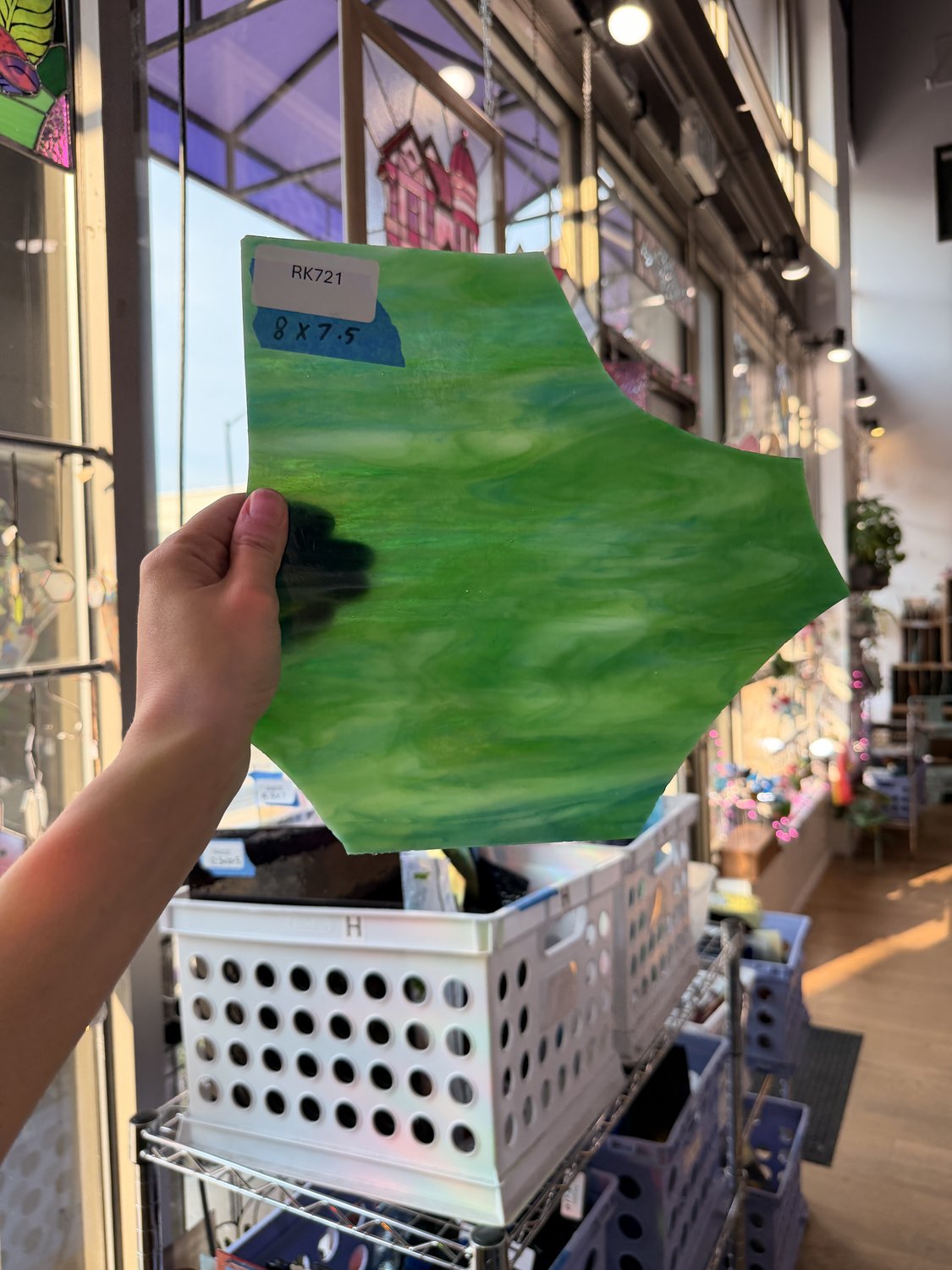 Green Blue Wispy Mixed