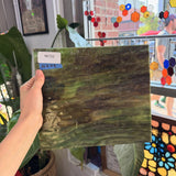 Dark Green Brown Textured