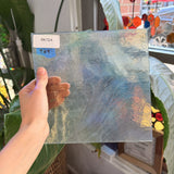 Clear Milky Vintage Chicago Art Glass – RK724