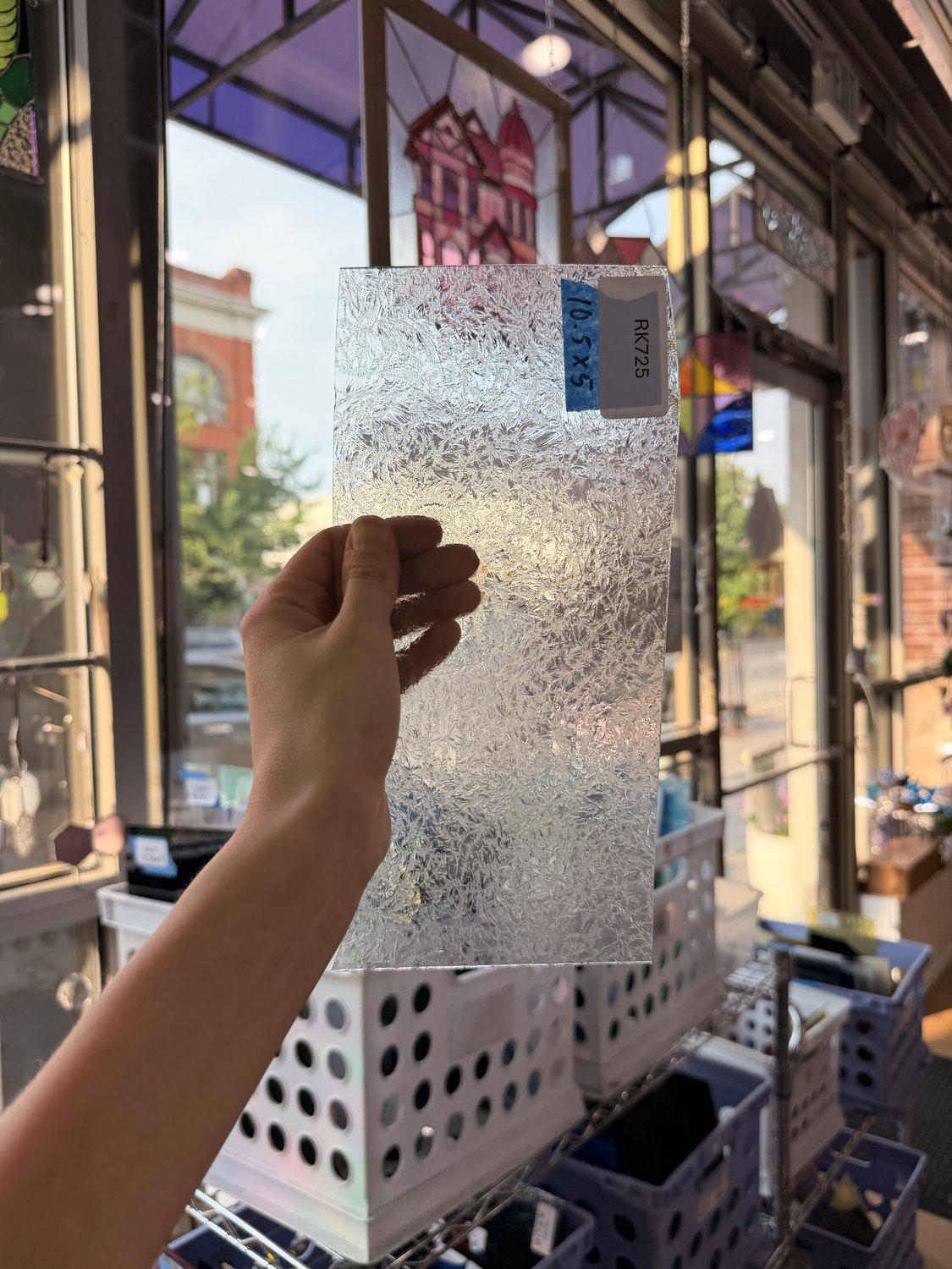 Clear Double Gluechip