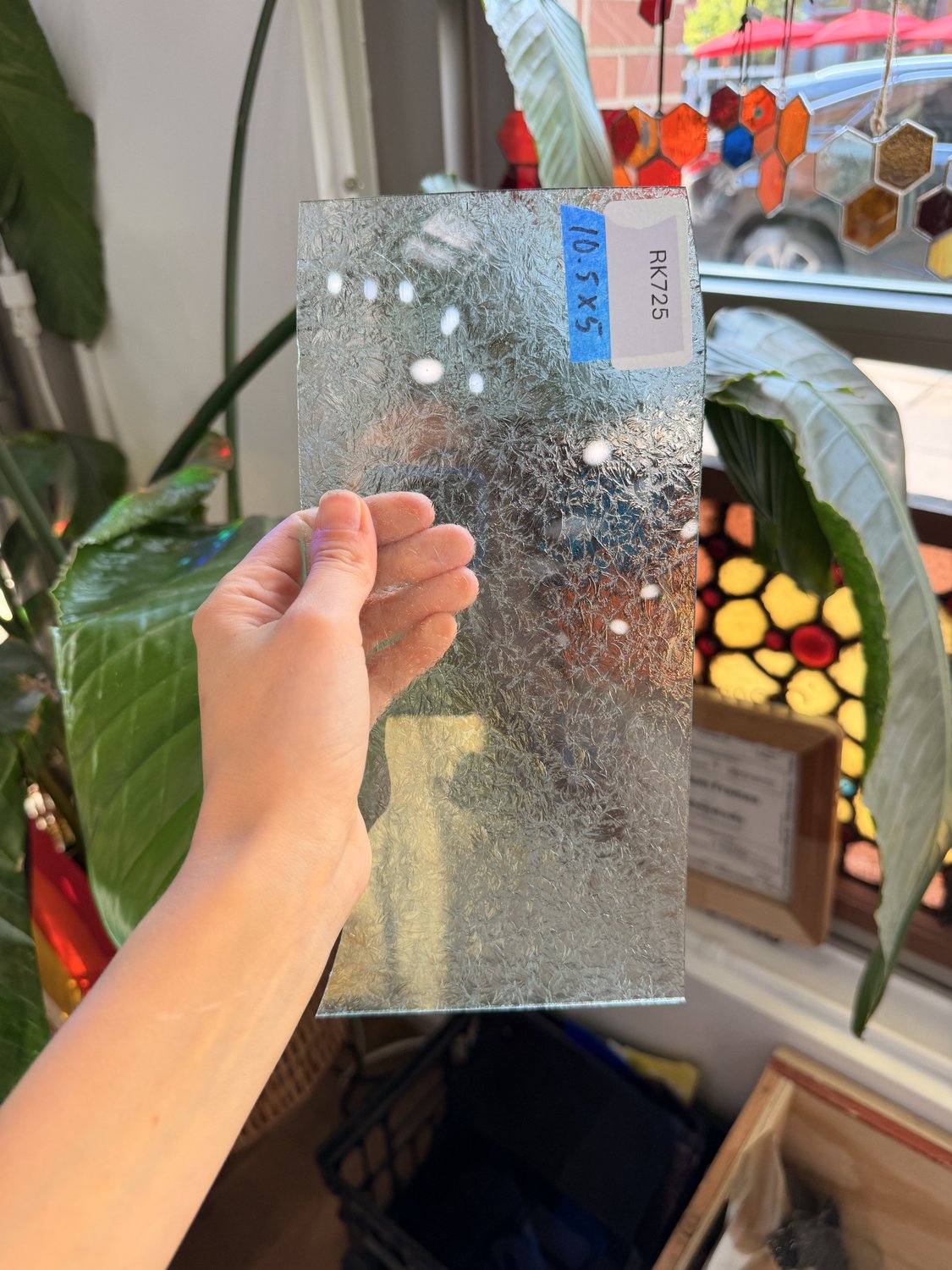 Clear Double Gluechip