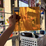 Clear Amber Wispy Spectrum