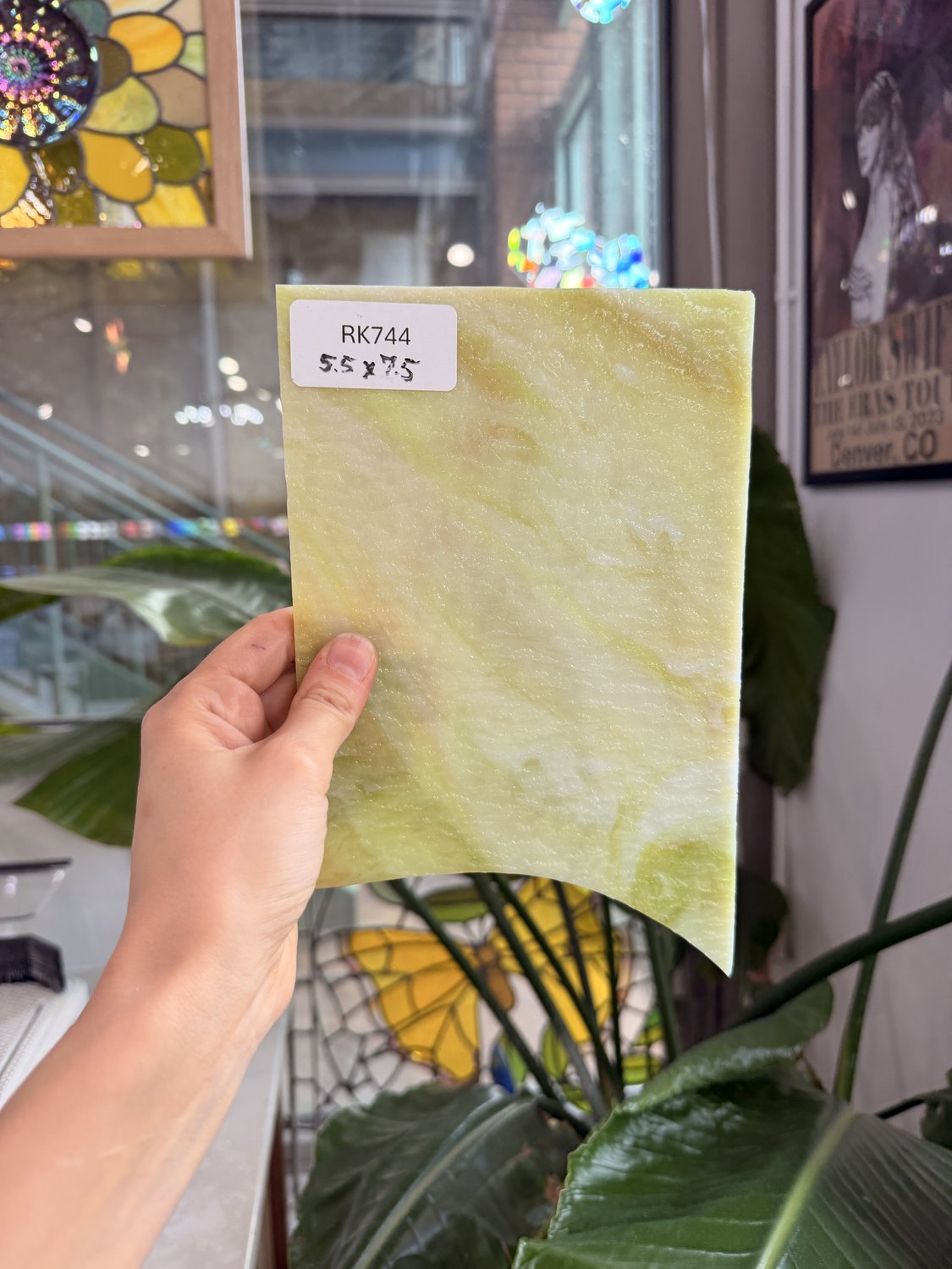 Mixed Green Amber Granite – RK744