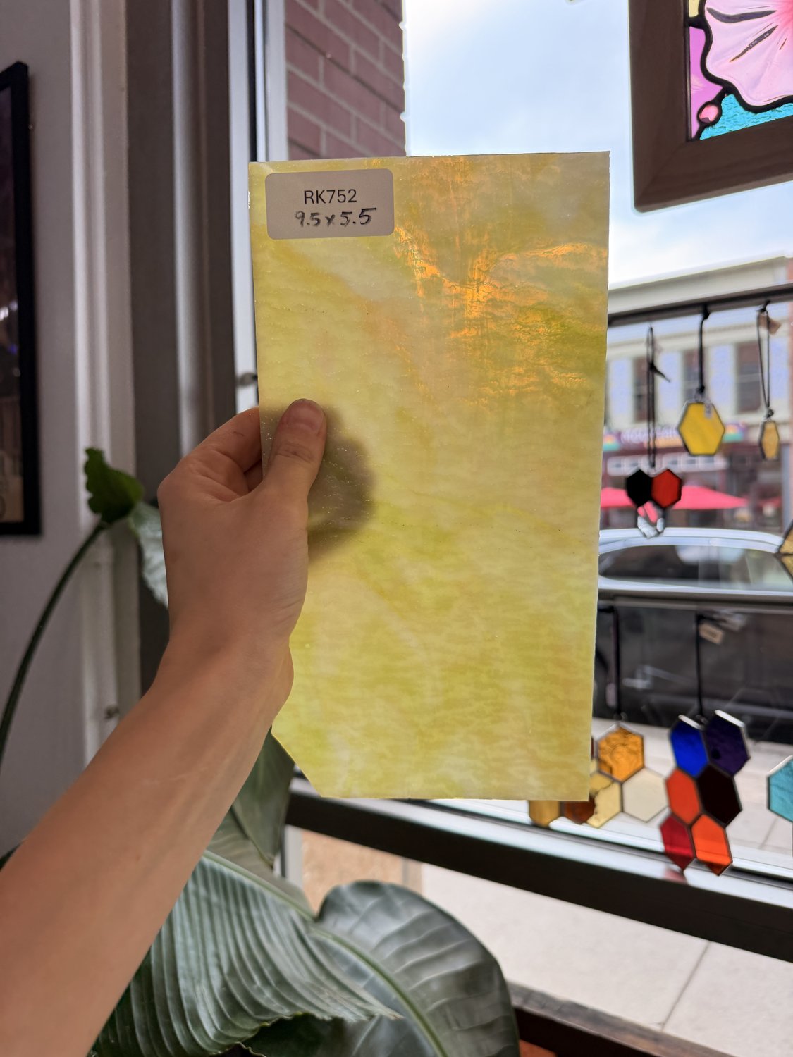 Mixed Green Amber Granite – RK752