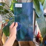 Blue Transparent Bullseye Fusible 90 COE